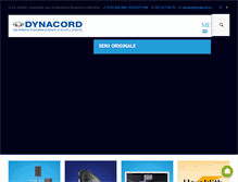 Tablet Screenshot of dynacord.ro